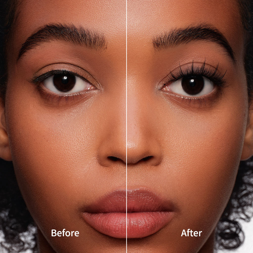 LUVÉ® Frost Black Soft Magnetic Eyelashes – Upgraded All-in-One Box